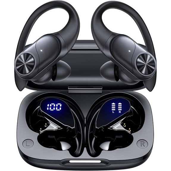 long lasting waterproof earbuds
