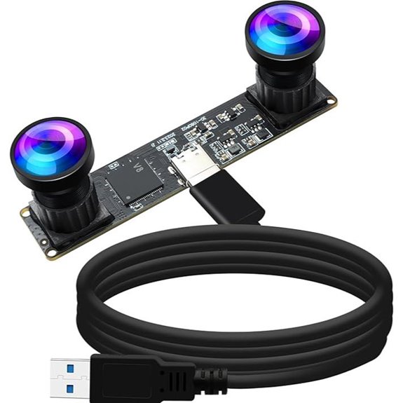 Magnolia 1080P Webcam with Dual Lens and Wide Angle