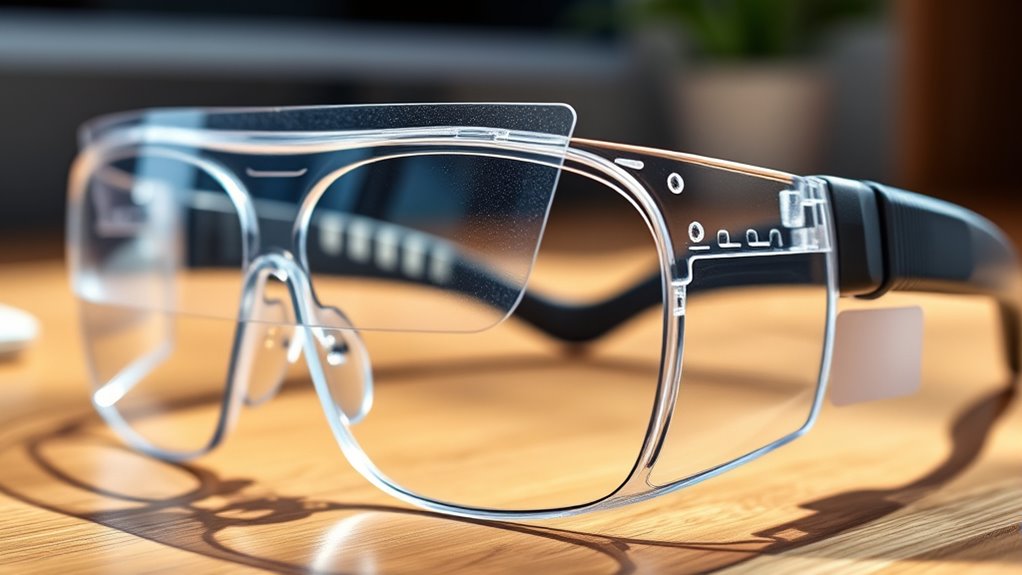 maintain and protect vr lenses