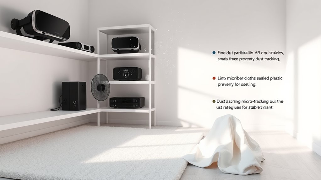 maintain clean vr environment