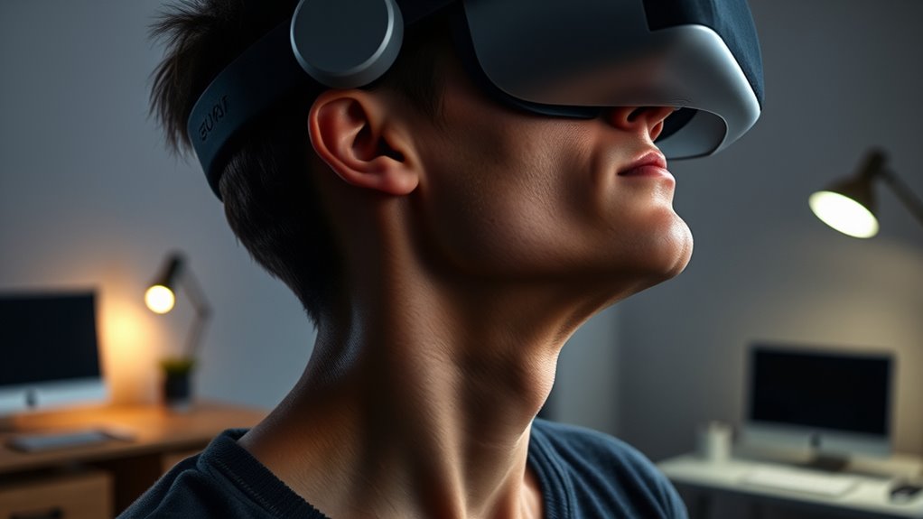 maintain proper vr posture