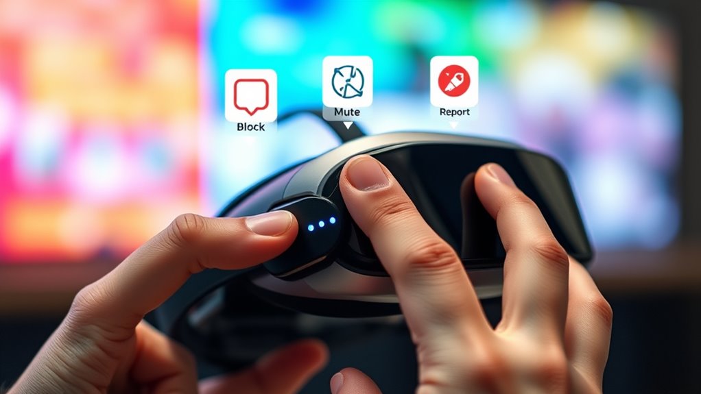 manage vr user interactions