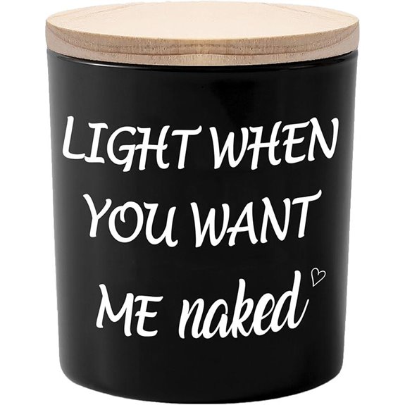 BFJLIFE Scented Soy Candle for Men and Him