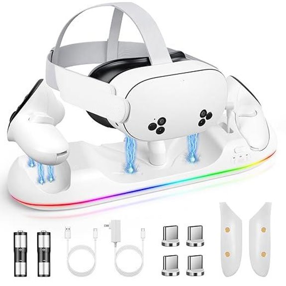 HURRA Charging Dock for Meta Quest 2/3/Pro