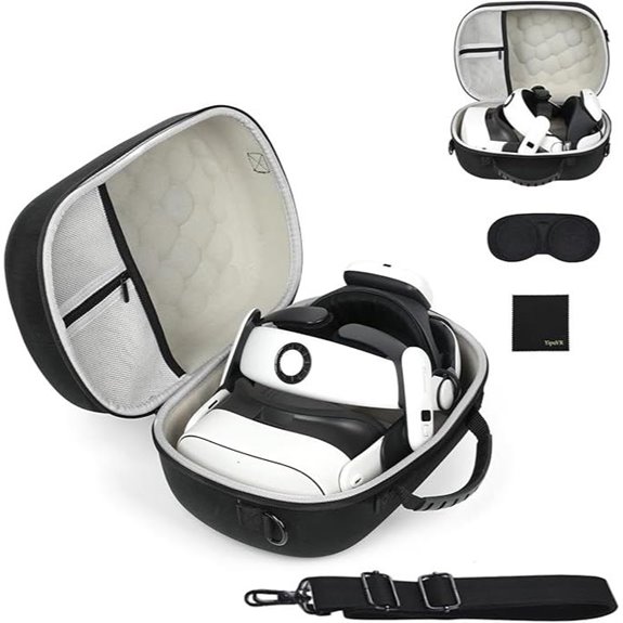 Hard VR Case for Meta Quest 3/3S with Shoulder Strap