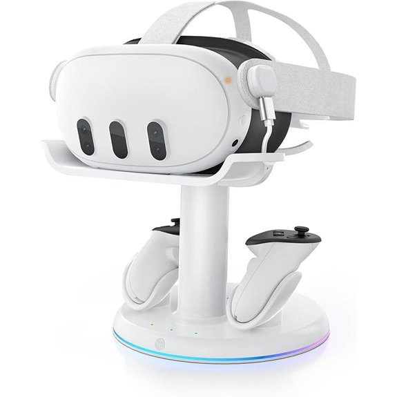AMVR RGB Charging Dock for Meta Quest 3