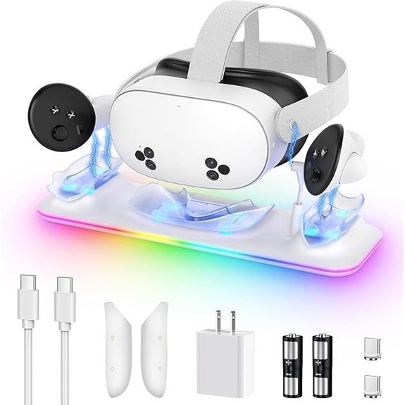 Kinwin Fast Charging Dock for Meta Quest 3 Accessories