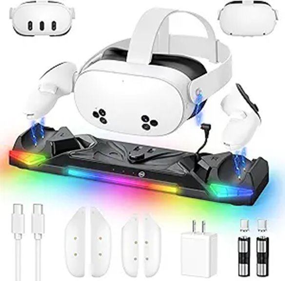 Kinwin 30W Fast Charging Dock for Meta Quest 3