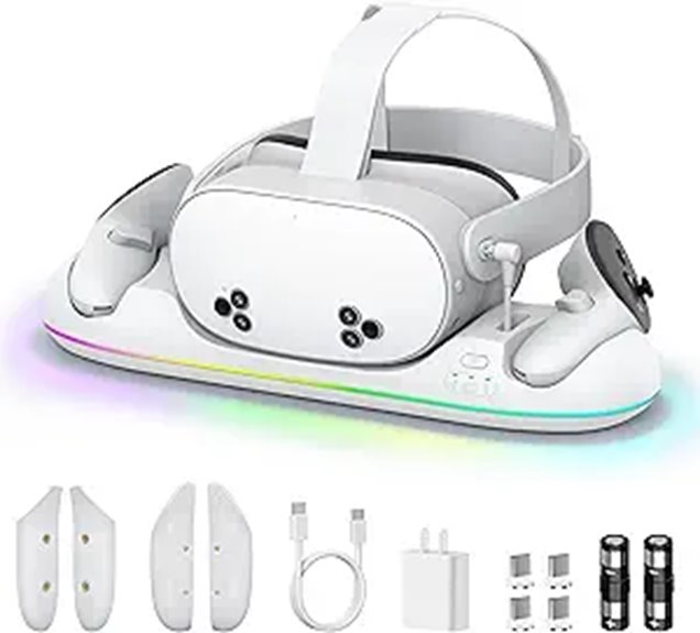 Magnetic Charging Dock for Meta Quest VR Headset