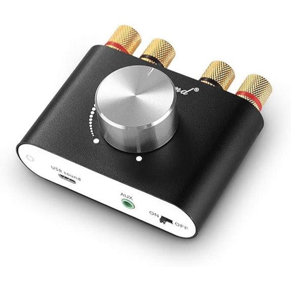 Nobsound Mini Bluetooth 5.0 Stereo Amplifier (Black)