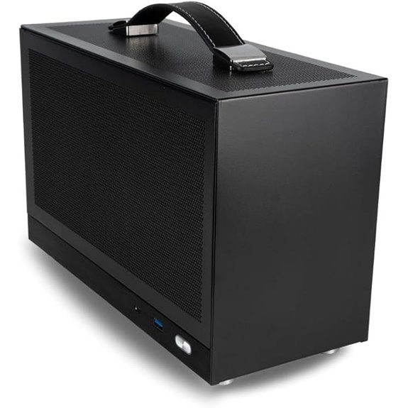 LAN Gamer RTX 5070 Mini ITX Gaming PC (Black)