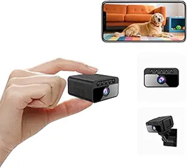 4K WiFi Mini Spy Camera with Night Vision