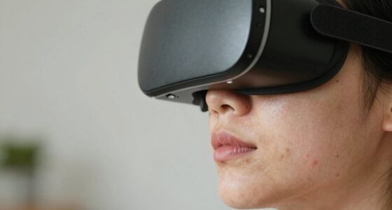 minimize vr headset marks