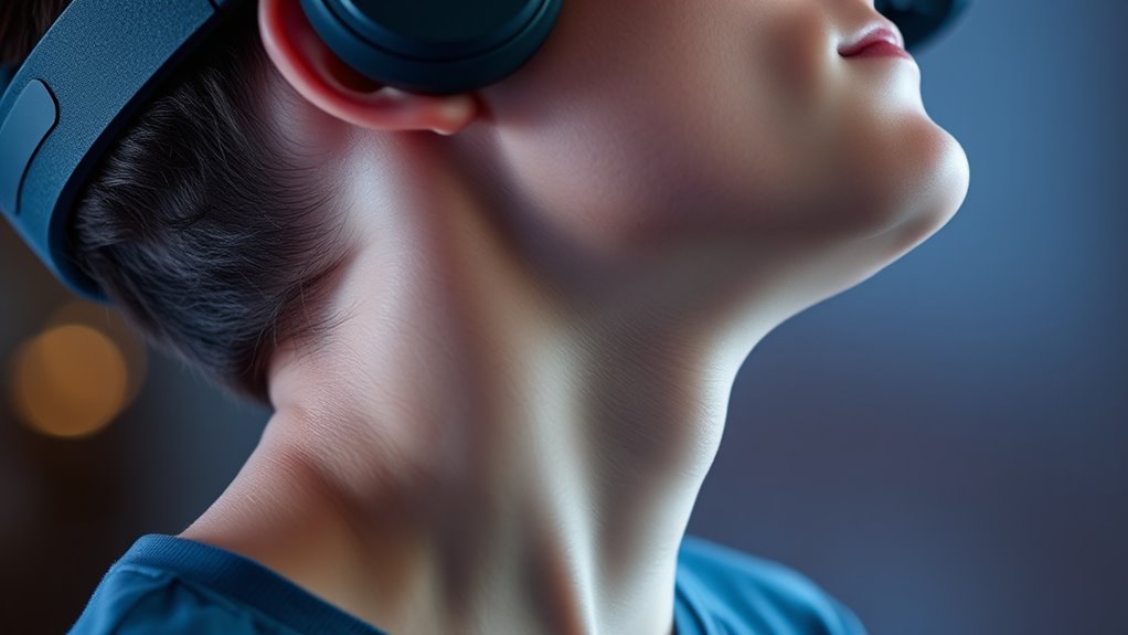 monitor vr neck strain