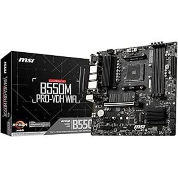 MSI B550M PRO-VDH WiFi Motherboard (AMD Ryzen)