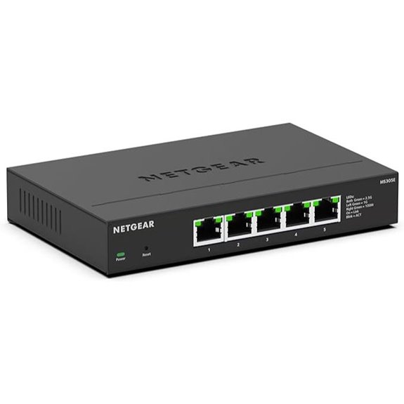 NETGEAR 5-Port Multi-Gigabit Smart Managed Switch
