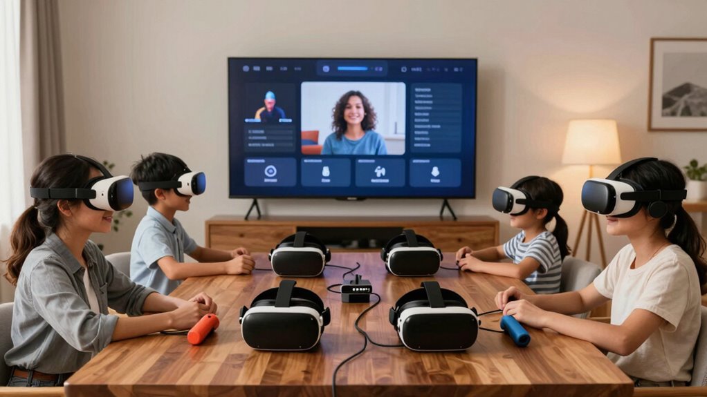 multiple user vr setup