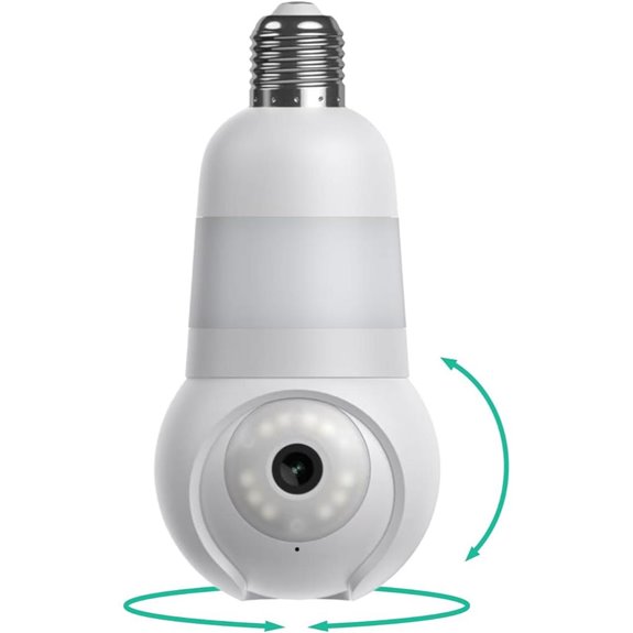 Luna Light Bulb Security Camera with Night Vision