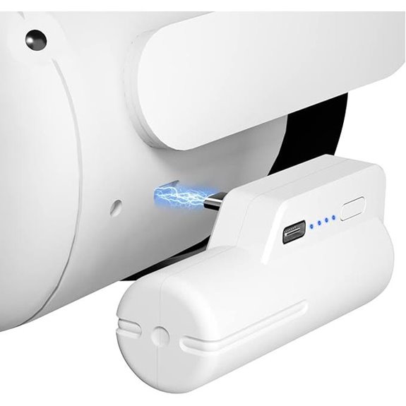 Saqico 5000mAh Oculus Quest 2 Head Strap Battery