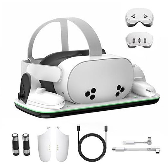 Meta Oculus Quest 3 Charging Dock with Magnetic Fast Charge
