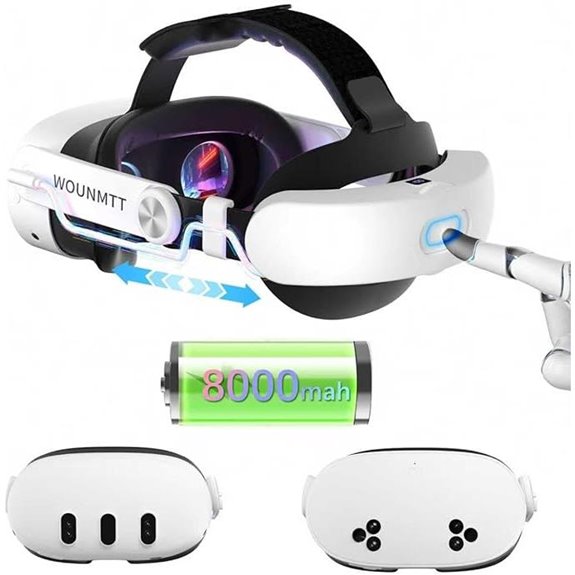 Oculus Quest 3/3S Head Strap with Battery