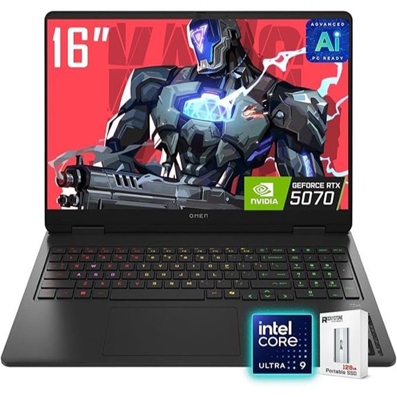 HP OMEN 16 Gaming Laptop 2K Display RTX 5070