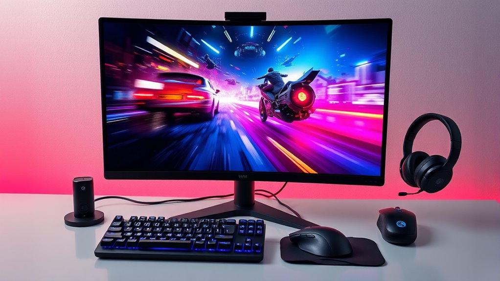 optimal gaming monitor selection