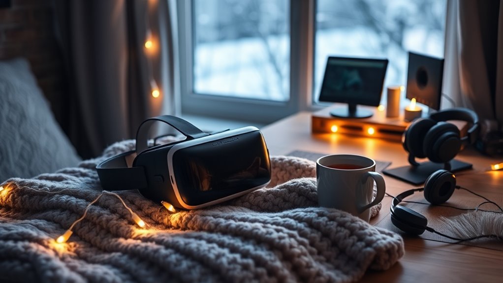 optimize winter vr environment