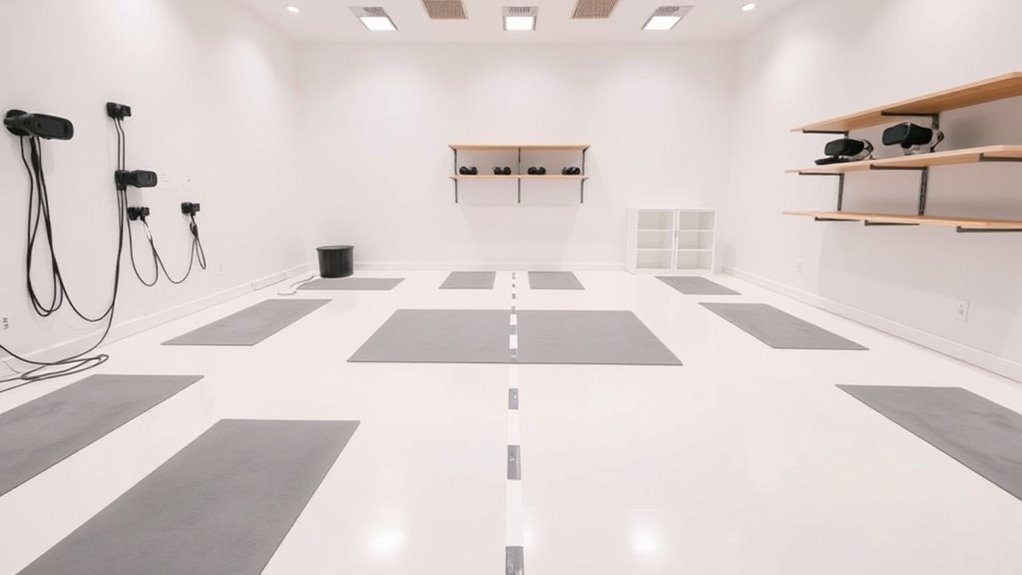 organize space for safety