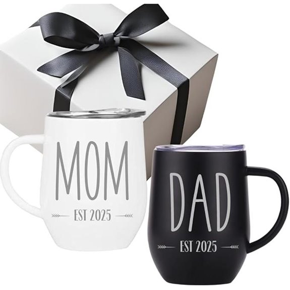 Engraved Pregnancy Gift Sets for Expecting Parents