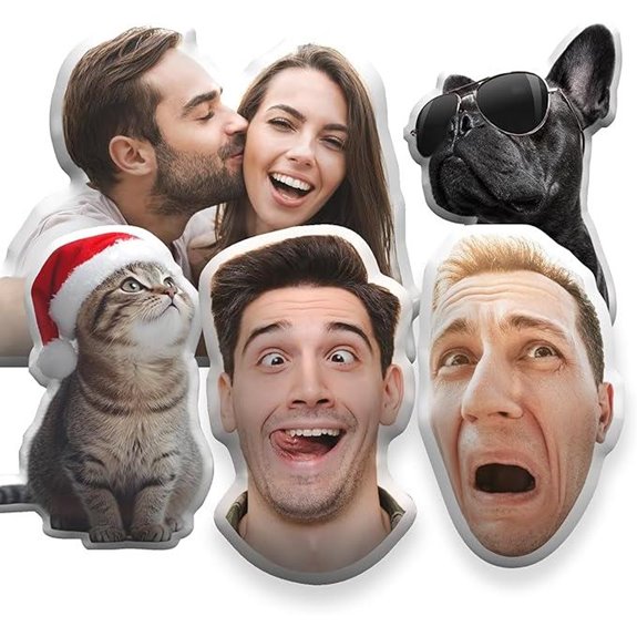 Customized Pet Face Pillow for Gag Christmas Gift