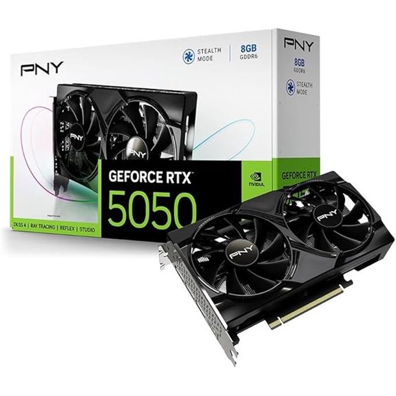 PNY NVIDIA GeForce RTX 5050 Dual Fan Graphics Card