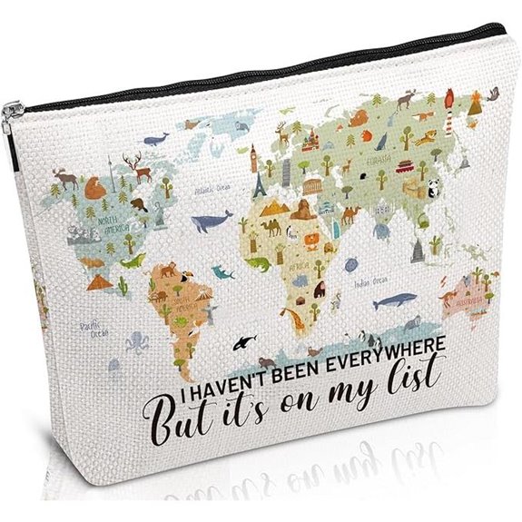 Travel Makeup Bag - Women's Travel Essentials Gift