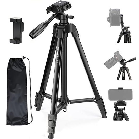 NEEWER Tripod for Phone & Camera Portable Metal