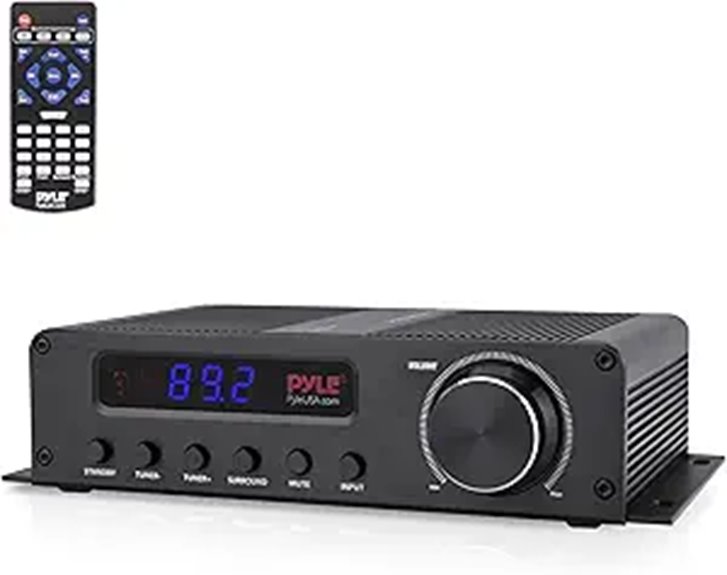 Pyle 100W 5-Channel Bluetooth Home Theater Amplifier