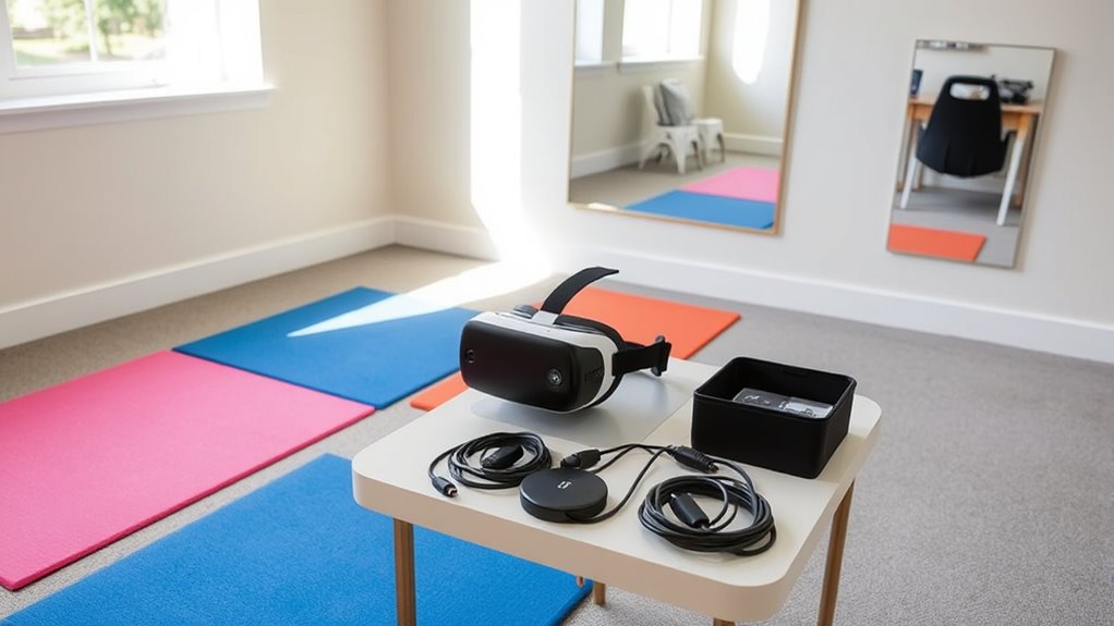 prepare safe play area