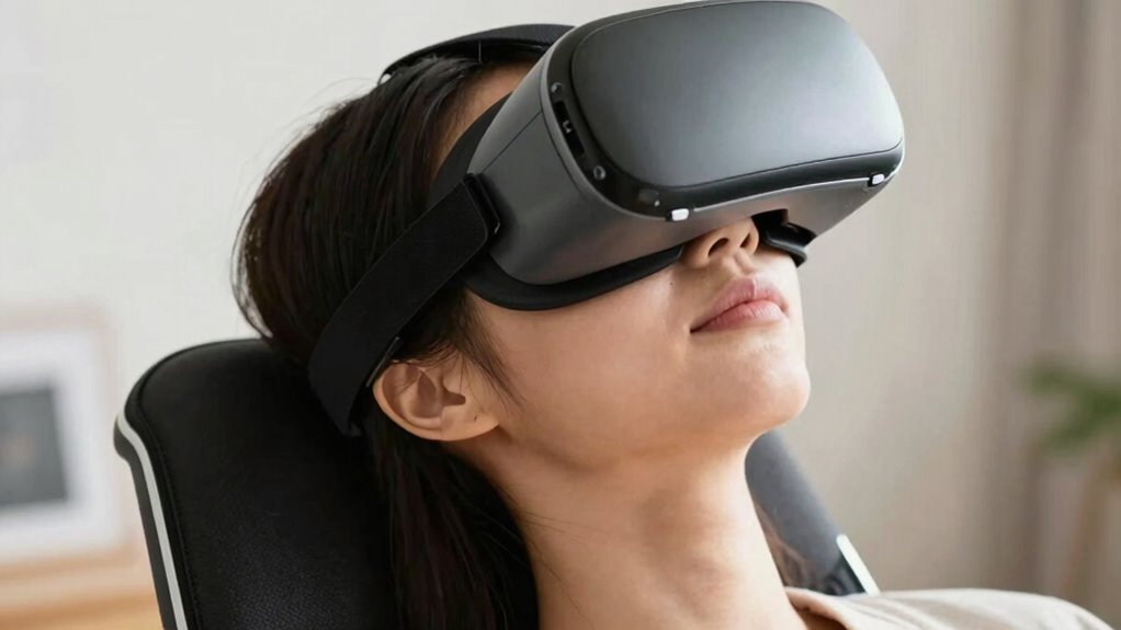 prevent vr neck strain