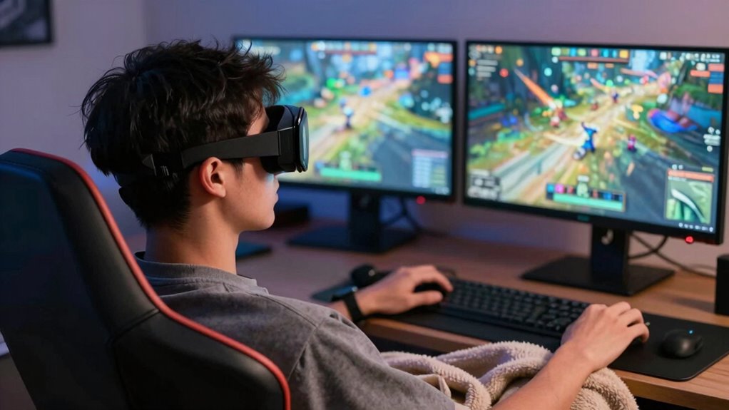 preventing gaming motion sickness