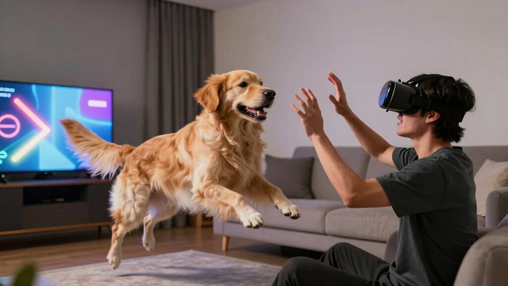 preventing pet vr collisions
