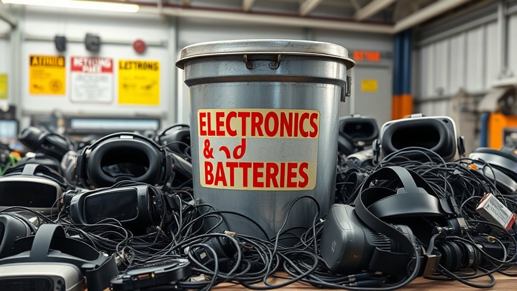 proper vr electronic disposal