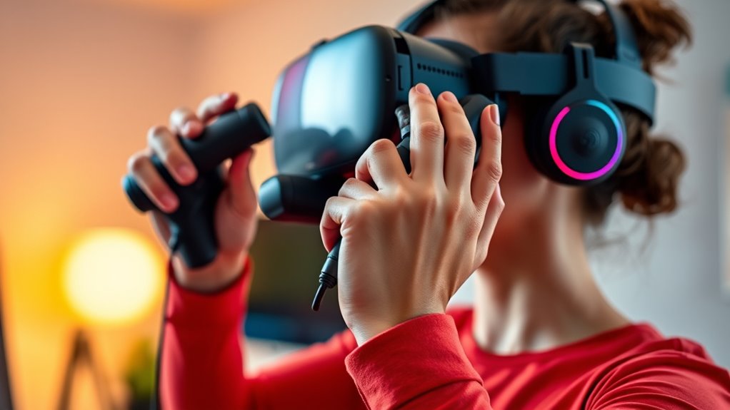 proper vr equipment adjustments