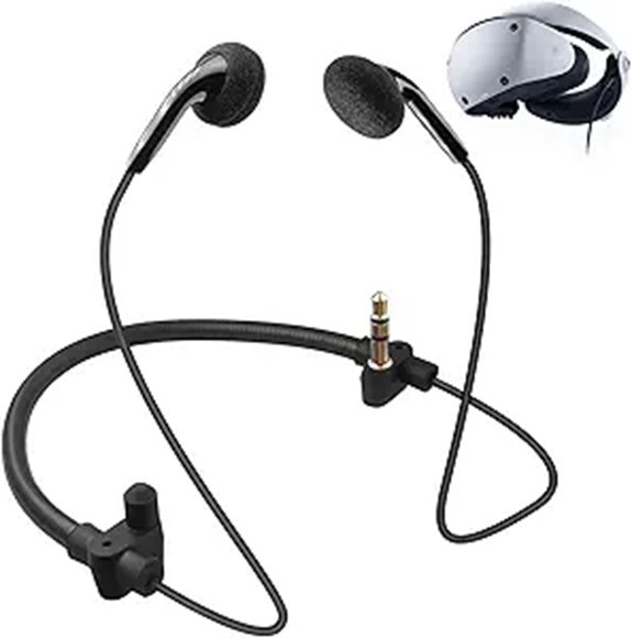psvr2 earbuds with 3d audio