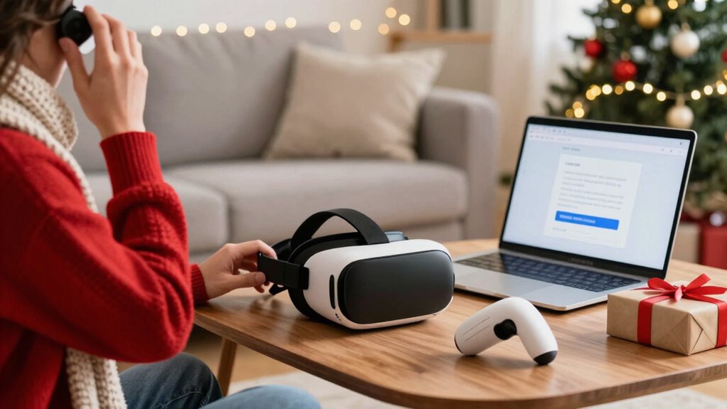 quick holiday vr setup