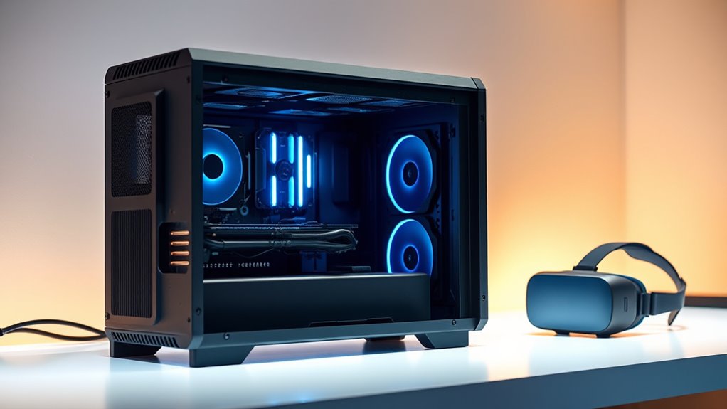 quiet spacious well cooled case