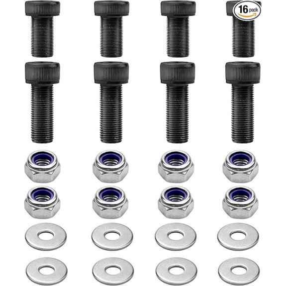 Hardware Kit for Mounting Racing Seat Sliders and Seat Bracket