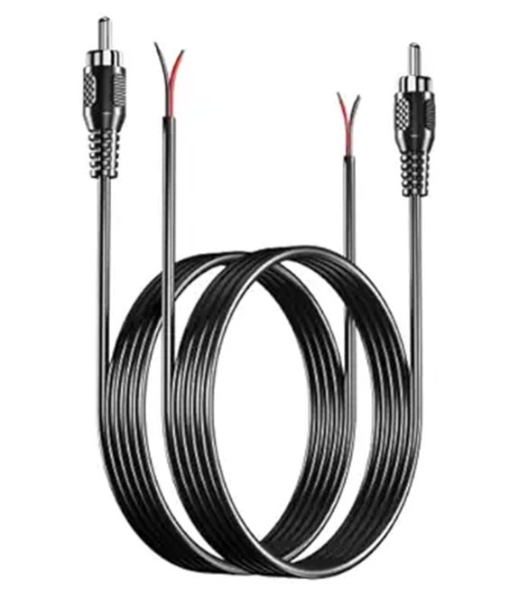 BERLAT RCA to Speaker Wire Adapter (2 Pack)