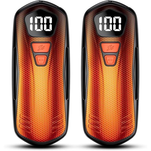 AI Hand Warmers Rechargeable 2 Pack Portable Camping Heaters
