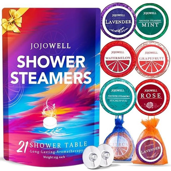 Shower Steamers Aromatherapy Set for Relaxation