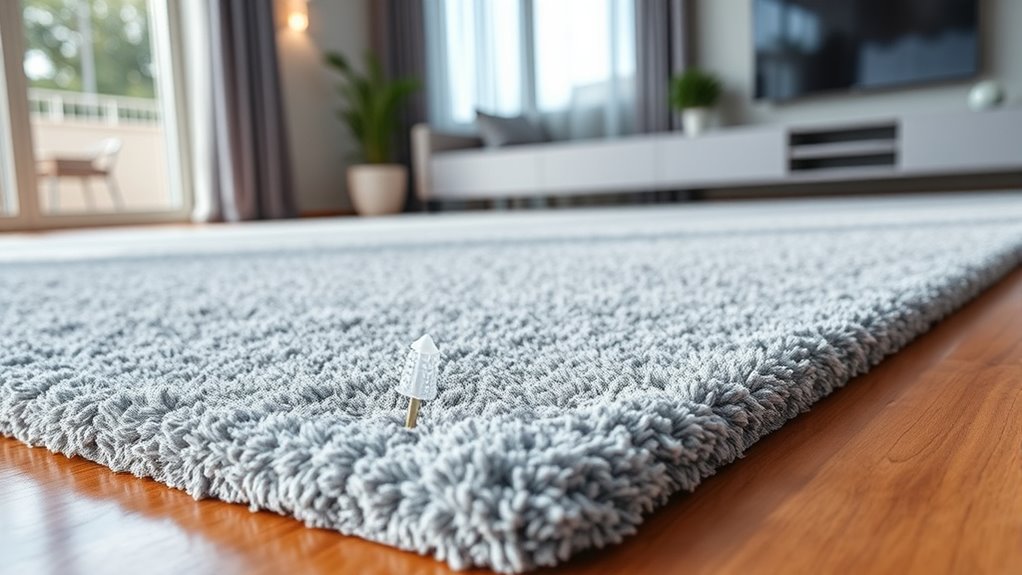 removable grip for rugs