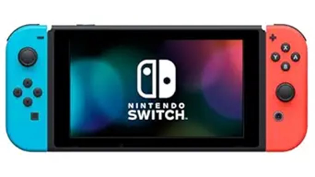 Nintendo Switch™ with Neon Blue and Neon Red Joy‑Con™ (Renewed)